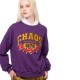Peace and Chaos OLD-SCHOOL SWEATER (W26201 PURPLE)