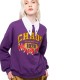 Peace and Chaos OLD-SCHOOL SWEATER (W26201 PURPLE)