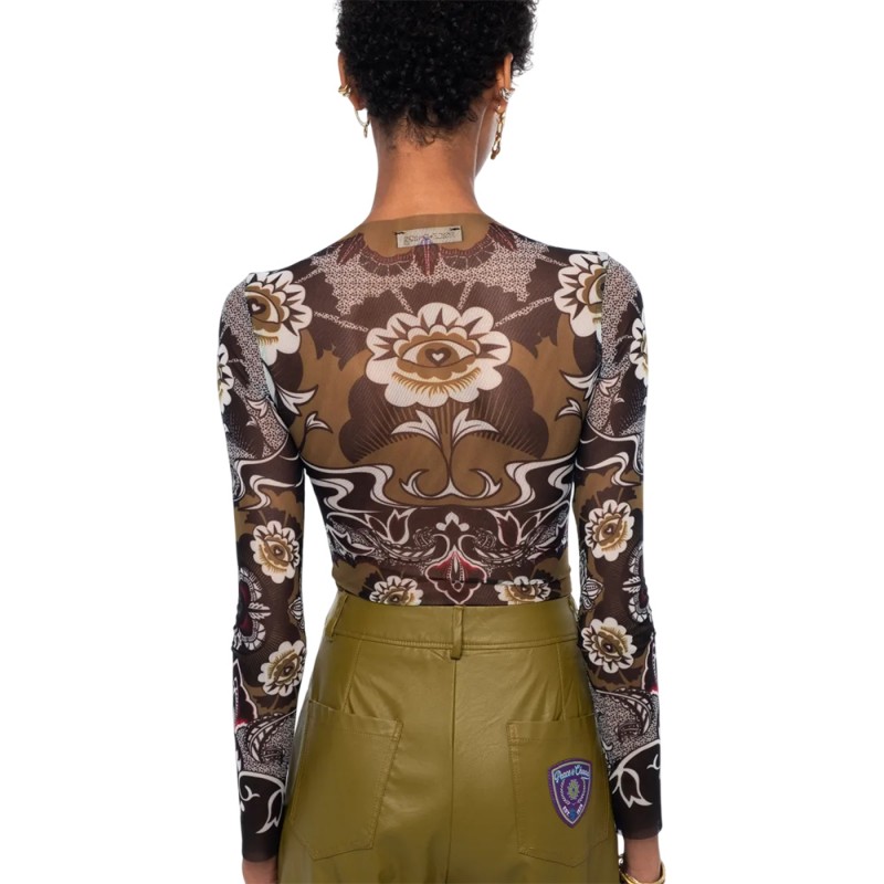 Peace and Chaos BLOOM TOP - Mesh (W26212 TYPOS)