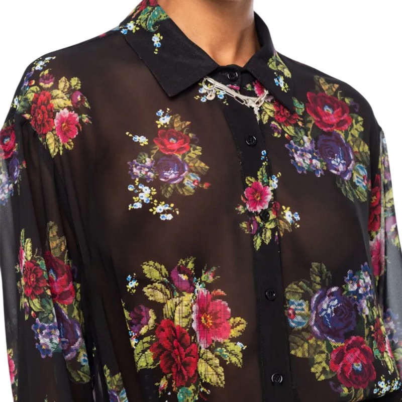 Peace and Chaos BOUQUET SHIRT (W26213B TYPOS)