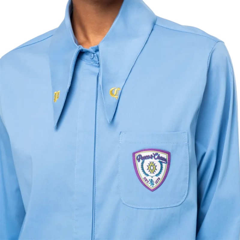 Peace and Chaos POSH SHIRT - Cotton (W26214 LIGHT BLUE)