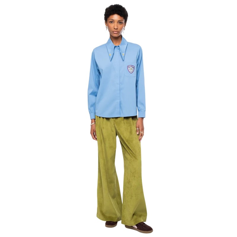 Peace and Chaos POSH SHIRT - Cotton (W26214 LIGHT BLUE)
