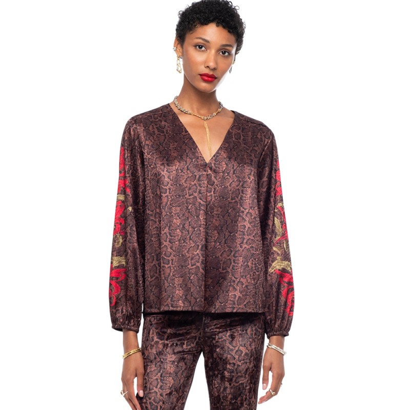 Peace and Chaos VENOMOUS TOP (W26215 TYPOS)