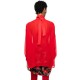 Peace and Chaos SHEER BLOUSE (W26221A RED)
