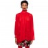 Peace and Chaos SHEER BLOUSE (W26221A RED)