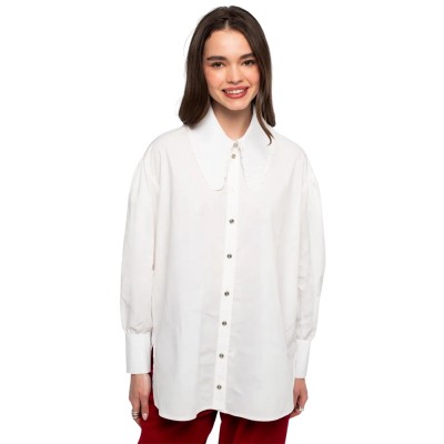 Peace and Chaos SCHOLAR SHIRT (W26222 WHITE)