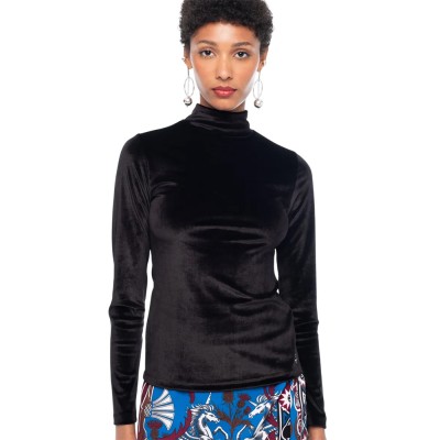 Peace and Chaos REGAL TOP (W26234 BLACK)