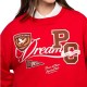 Peace and Chaos VARSITY SWEATER (W26238 RED)