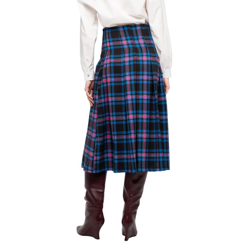 Peace and Chaos PREPPY MIDI SKIRT (W26305 TYPOS)