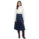 Peace and Chaos PREPPY MIDI SKIRT (W26305 TYPOS)