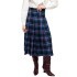 Peace and Chaos PREPPY MIDI SKIRT (W26305 TYPOS)