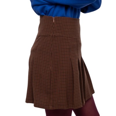 Peace and Chaos ACADEMIC PLEATED MINI SKIRT (W26311 TYPOS)