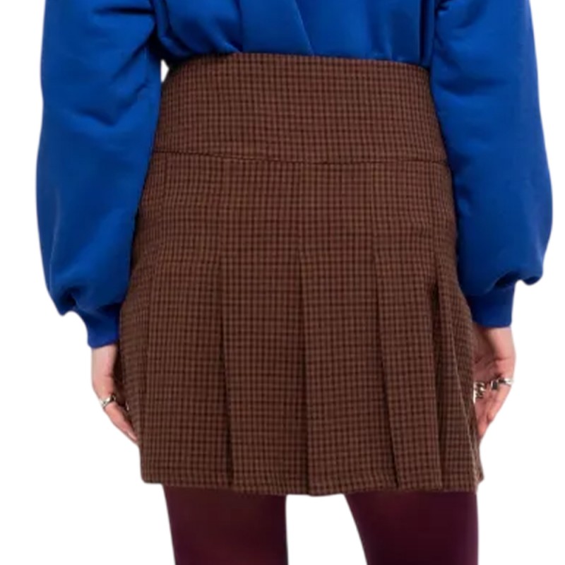 Peace and Chaos ACADEMIC PLEATED MINI SKIRT (W26311 TYPOS)