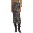 Peace and Chaos CAMOUFLAGE MIDI SKIRT (W26322 TYPOS)