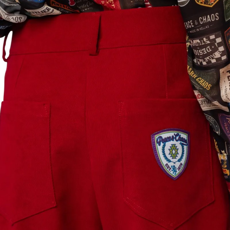 Peace and Chaos CAMPUS PANTS (W26508 BORDEAUX)