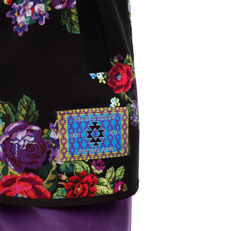 Peace and Chaos BOUQUET WAISTCOAT - Cotton (W26801 TYPOS)
