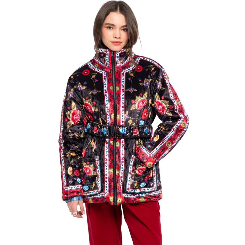 Peace and Chaos ESSENCE & VENOMOUS PUFFER DOUBLE FACED - Velvet (W26807 TYPOS)