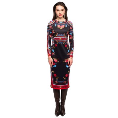 Peace and Chaos ESSENCE MIDI DRESS (W26905 TYPOS)