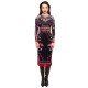 Peace and Chaos ESSENCE MIDI DRESS (W26905 TYPOS)