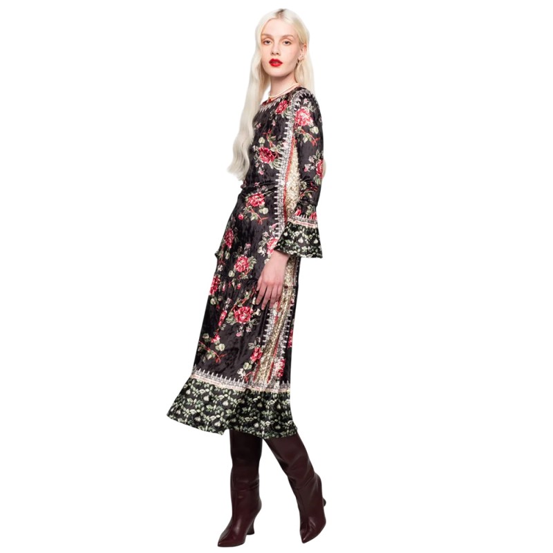 Peace and Chaos IMPERIAL LONG DRESS (W26915 TYPOS)