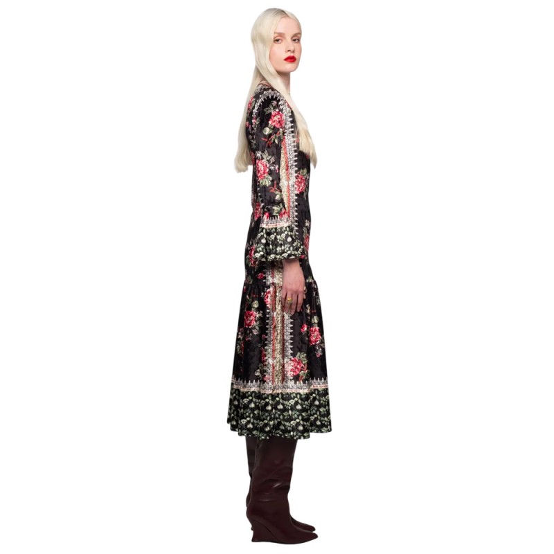 Peace and Chaos IMPERIAL LONG DRESS (W26915 TYPOS)