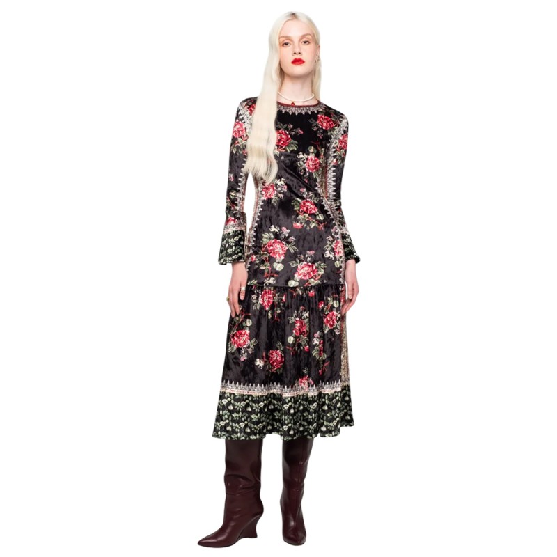 Peace and Chaos IMPERIAL LONG DRESS (W26915 TYPOS)