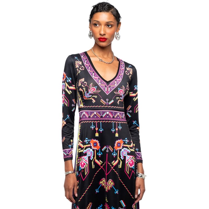 Peace and Chaos EMBLEM LONG DRESS (W26936A TYPOS)