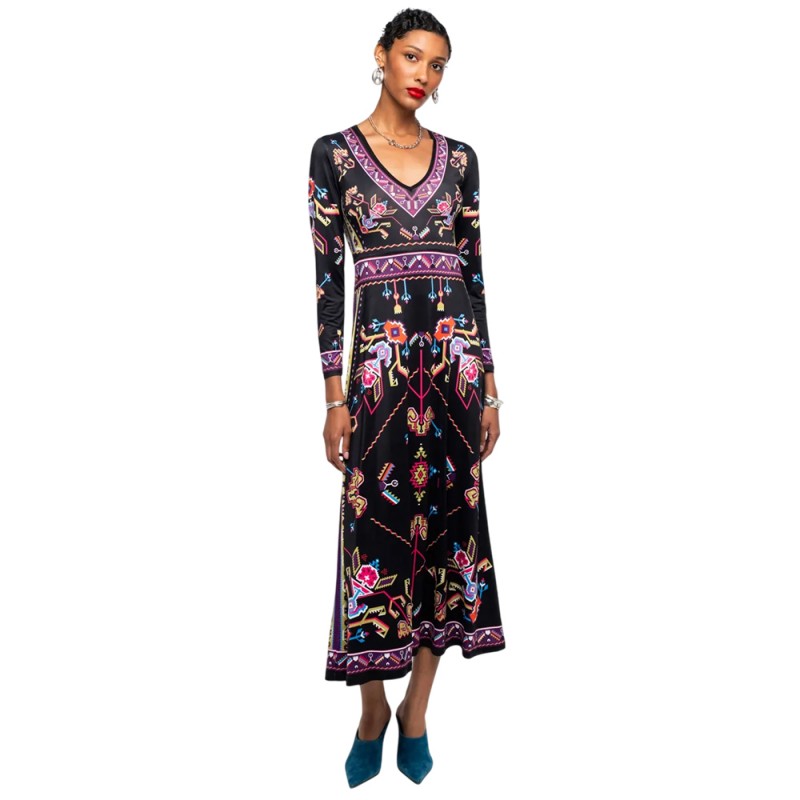 Peace and Chaos EMBLEM LONG DRESS (W26936A TYPOS)
