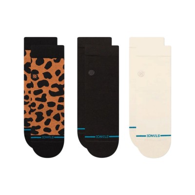 STANCE ANIMANIAC QUARTER 3 PACK (W345A25ANI BLK)