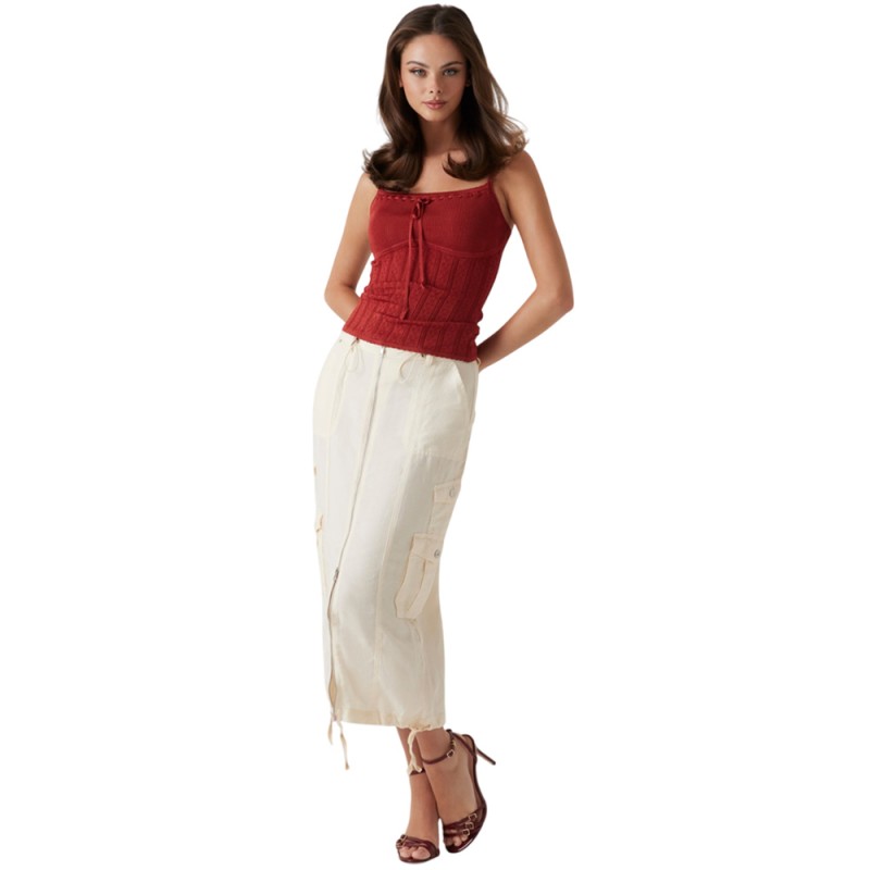 Guess CASEY CARGO SKIRT ΦΟΥΣΤΑ (W5GD1HWG8N0 F14M)