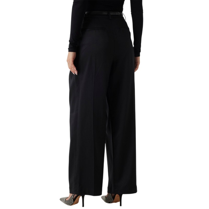 Guess SANCHA WIDE LEG PANT ΠΑΝΤΕΛΟΝΙ (W5RB68WGXM2 JBLK)