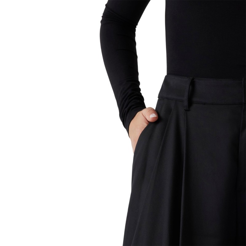 Guess SANCHA WIDE LEG PANT ΠΑΝΤΕΛΟΝΙ (W5RB68WGXM2 JBLK)