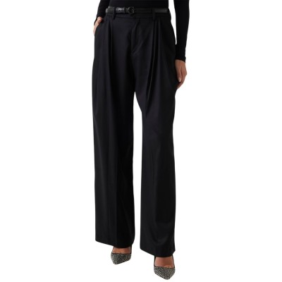 Guess SANCHA WIDE LEG PANT ΠΑΝΤΕΛΟΝΙ (W5RB68WGXM2 JBLK)
