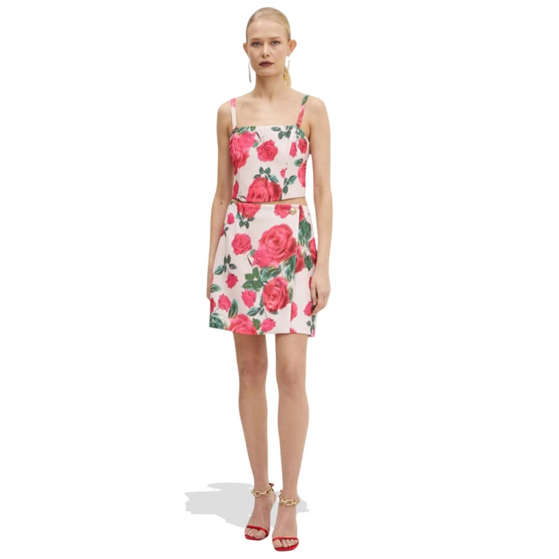 Guess RAISSA WRAP SKIRT ΦΟΥΣΤΑ (W5RD68WGLO2 P6EN)