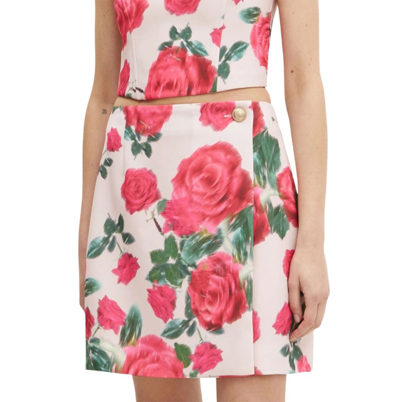 Guess RAISSA WRAP SKIRT ΦΟΥΣΤΑ (W5RD68WGLO2 P6EN)