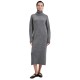 Combos Knitwear ΦΟΡΕΜΑ ΖΙΒΑΓΚΟ ΜΑΞΙ (W5THDZ0080 GREY)