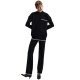 Combos Knitwear ΠΑΝΤΕΛΟΝΙ ΛΕΥΚΗ ΡΙΓΑ (W5TSTR0030 BLACK)