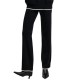 Combos Knitwear ΠΑΝΤΕΛΟΝΙ ΛΕΥΚΗ ΡΙΓΑ (W5TSTR0030 BLACK)