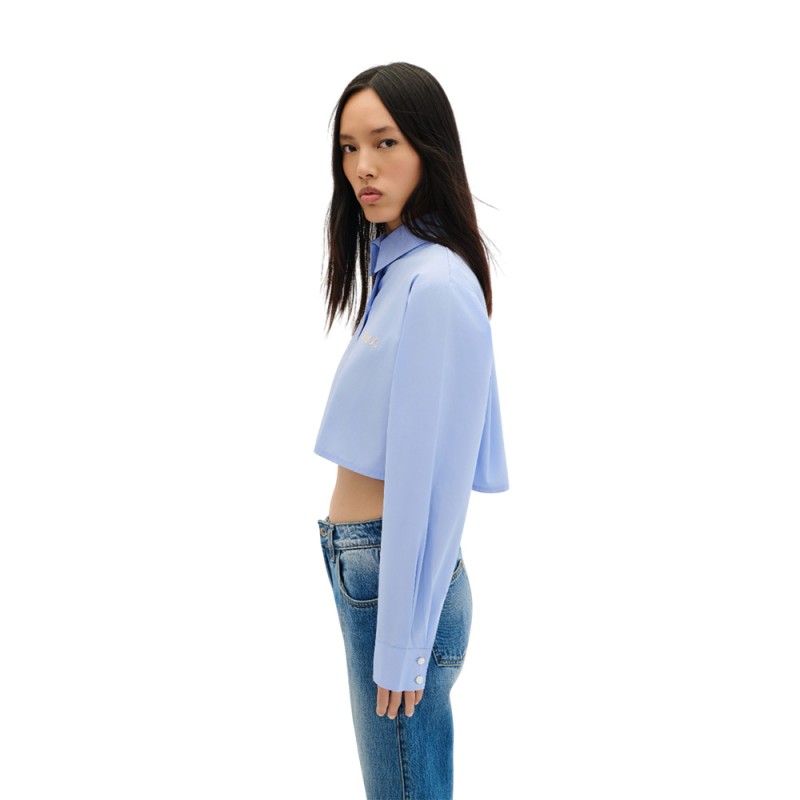 Combos ΠΟΥΚΑΜΙΣΟ ΚΡΟΠ (W6ELCS0007 BLUE)