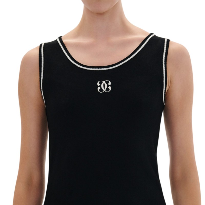 Combos ΤΟΠ ΚΕΝΤΗΜΑ ΡΙΓΑ Α/Μ (W6THCT0060 BLACK)