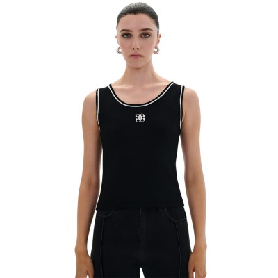 Combos ΤΟΠ ΚΕΝΤΗΜΑ ΡΙΓΑ Α/Μ (W6THCT0060 BLACK)