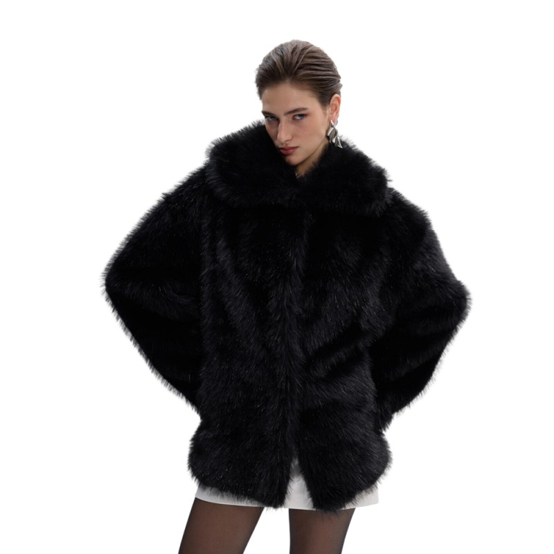Combos Knitwear Midnight Faux Fur (W6UNFU0120 TYPE)