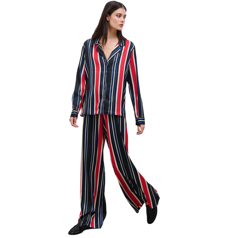 Combos PINSTRIPE SET SHIRT & TROUSER (W7DKSE0040 TYPE)