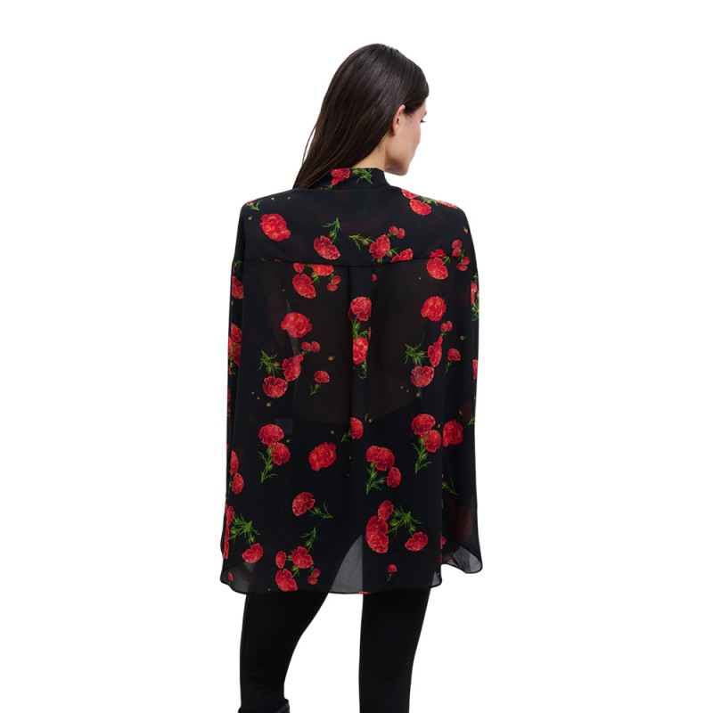 Combos CARNATION DREAM SHIRT (W7DKSH0038 BLACK)