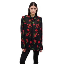 Combos CARNATION DREAM SHIRT (W7DKSH0038 BLACK)