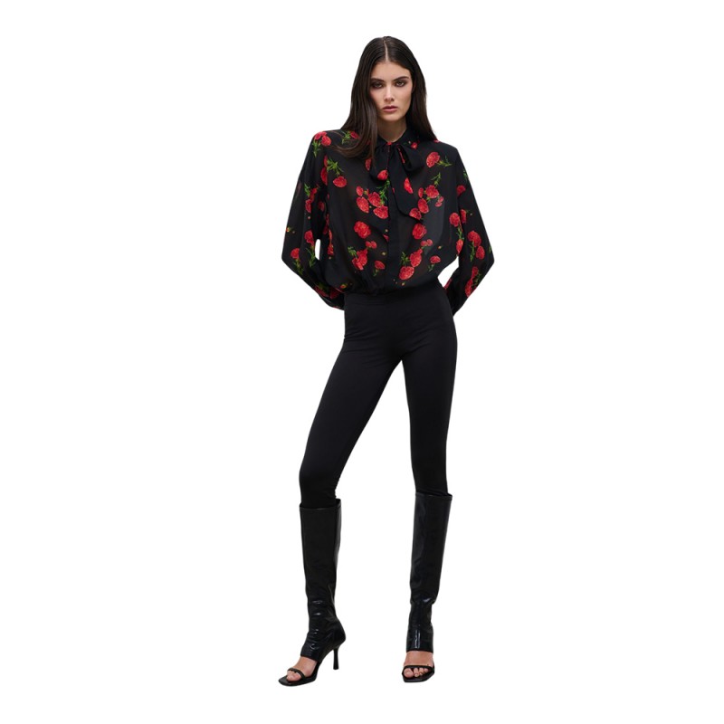 Combos CARNATION DREAM SHIRT (W7DKSH0038 BLACK)
