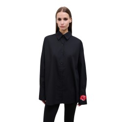 COMBOS BLOOM SHIRT (W7ELSH0116 BLACK)