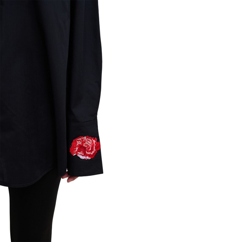 COMBOS BLOOM SHIRT (W7ELSH0116 BLACK)