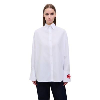 COMBOS BLOOM SHIRT (W7ELSH0116 WHITE)