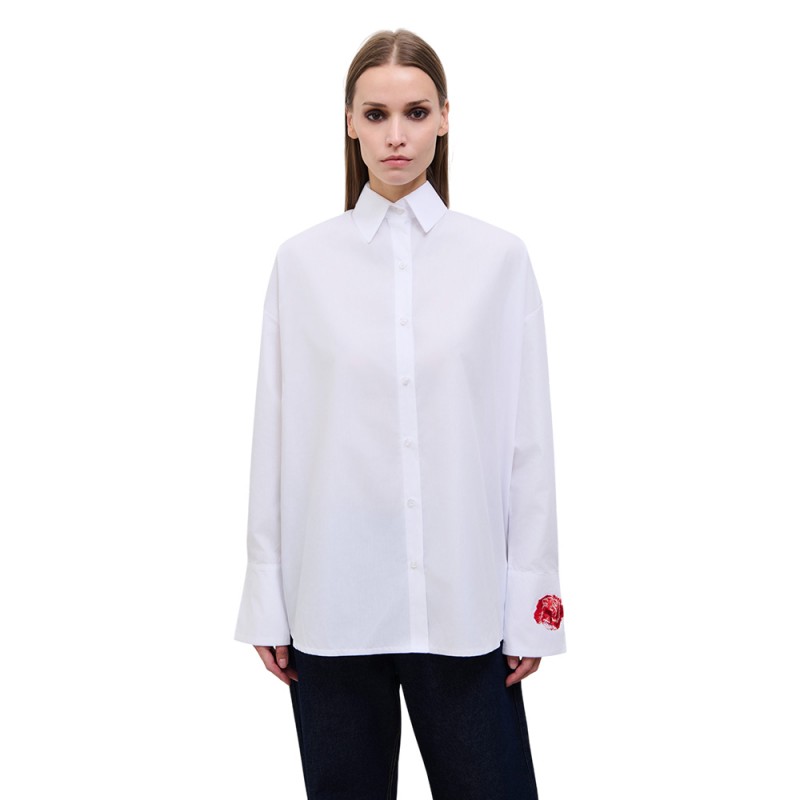 COMBOS BLOOM SHIRT (W7ELSH0116 WHITE)